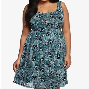 Torrid Skull mesh dress size 0